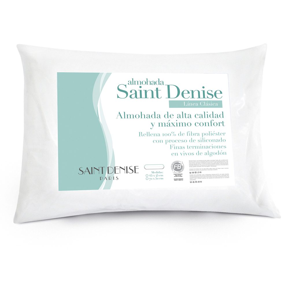 Almohada 45x65 cm con Fibra Siliconado - Saint Denise