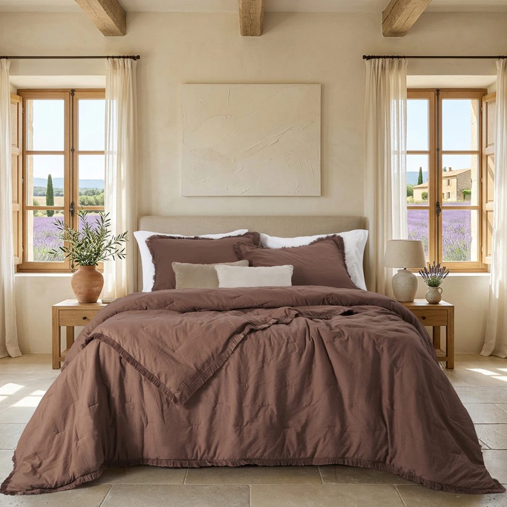 Kit Cover Queen Size Microfibra Prewashed y Matelaseado Premium - Palette