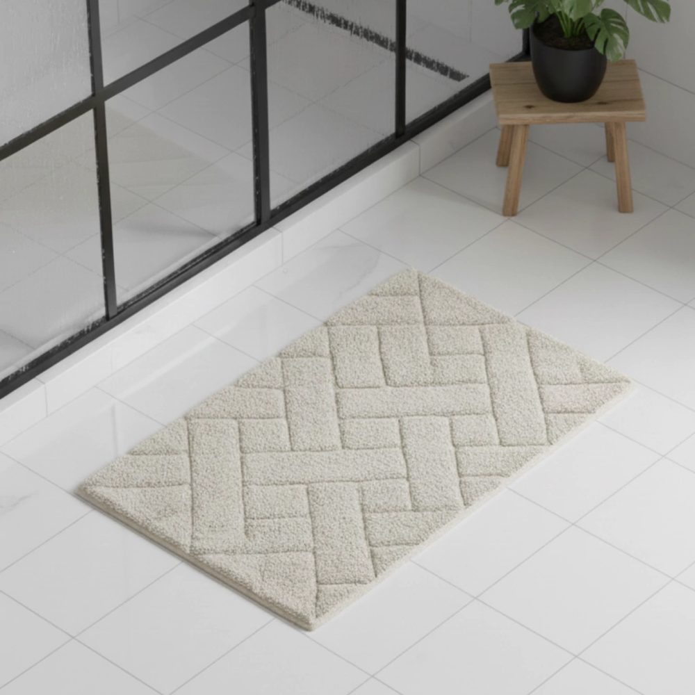 Alfombra de Baño 60x40 cm 100% Algodón Premium - Jean Cartier