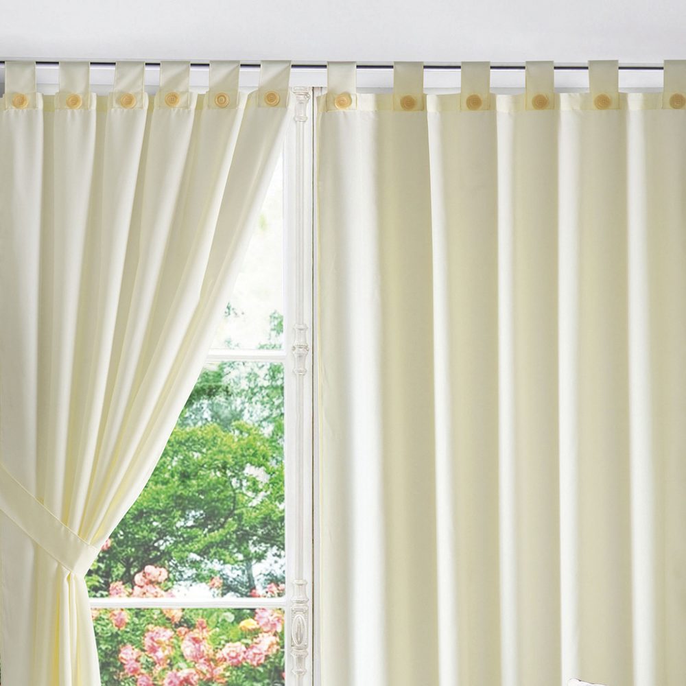 Juego de Cortinas 145x205 cm Ambiente Natural - Jean Cartier