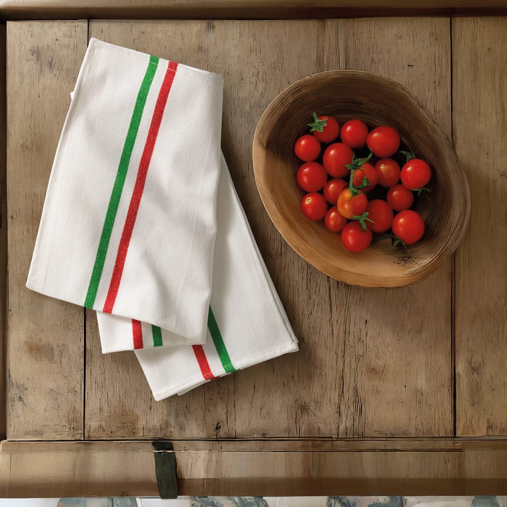 Repasador de Algodón con Elegante Guarda Italiana - Jean Cartier