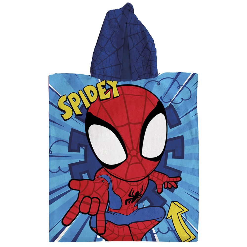 Poncho Infantil 50x115 cm Estampado de Spidey - Piñata