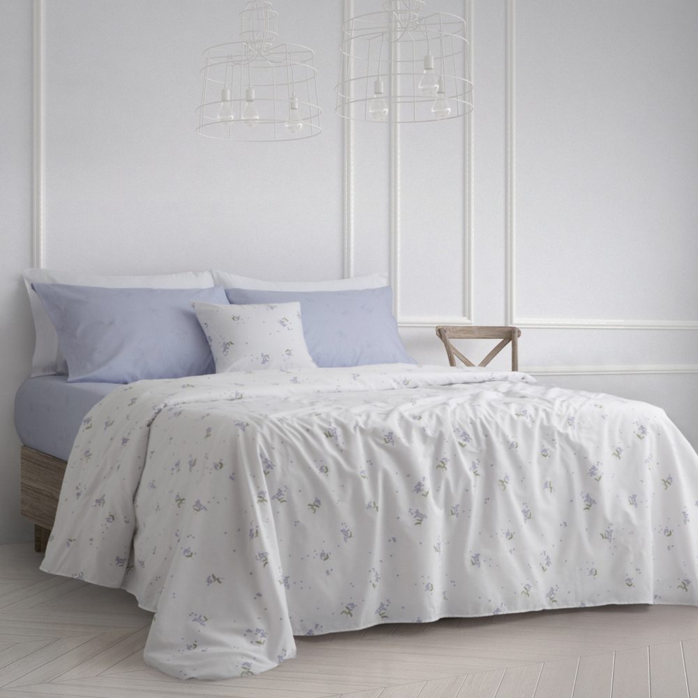 Juego de Sábanas King 180 Hilos Estampadas - Alcoyana