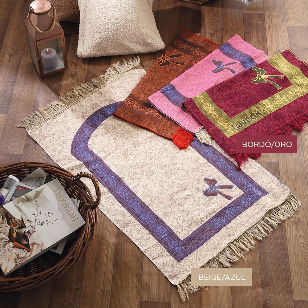 Alfombra Ambiente Rústica Tejida 70x110 cm - Jean Cartier