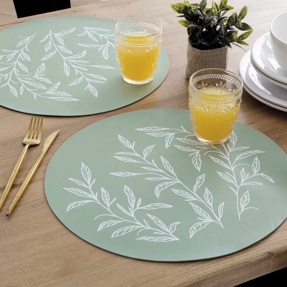Set de 2 Individuales Redondos 36 cm - Jean Cartier