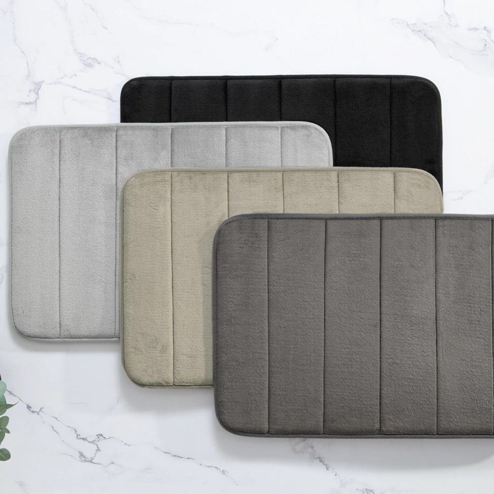 Alfombra de Baño Antideslizante y Memory Foam 40 x 60 cm - Jean Cartier