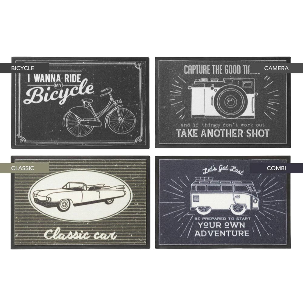 Alfombra Felpudo Antideslizante Ambiente 60x40 cm - Jean Cartier
