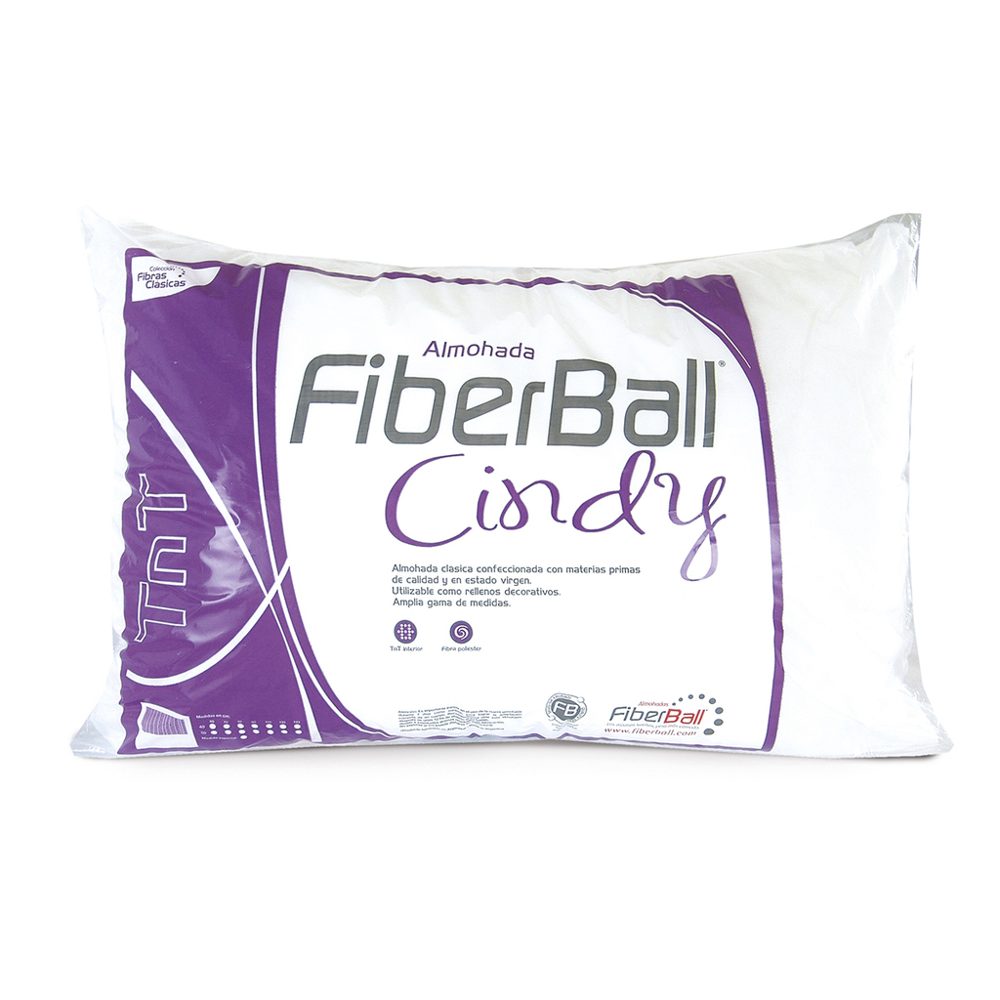 Almohada Rectangular 40x60 cm Máximo Confort - FiberBall