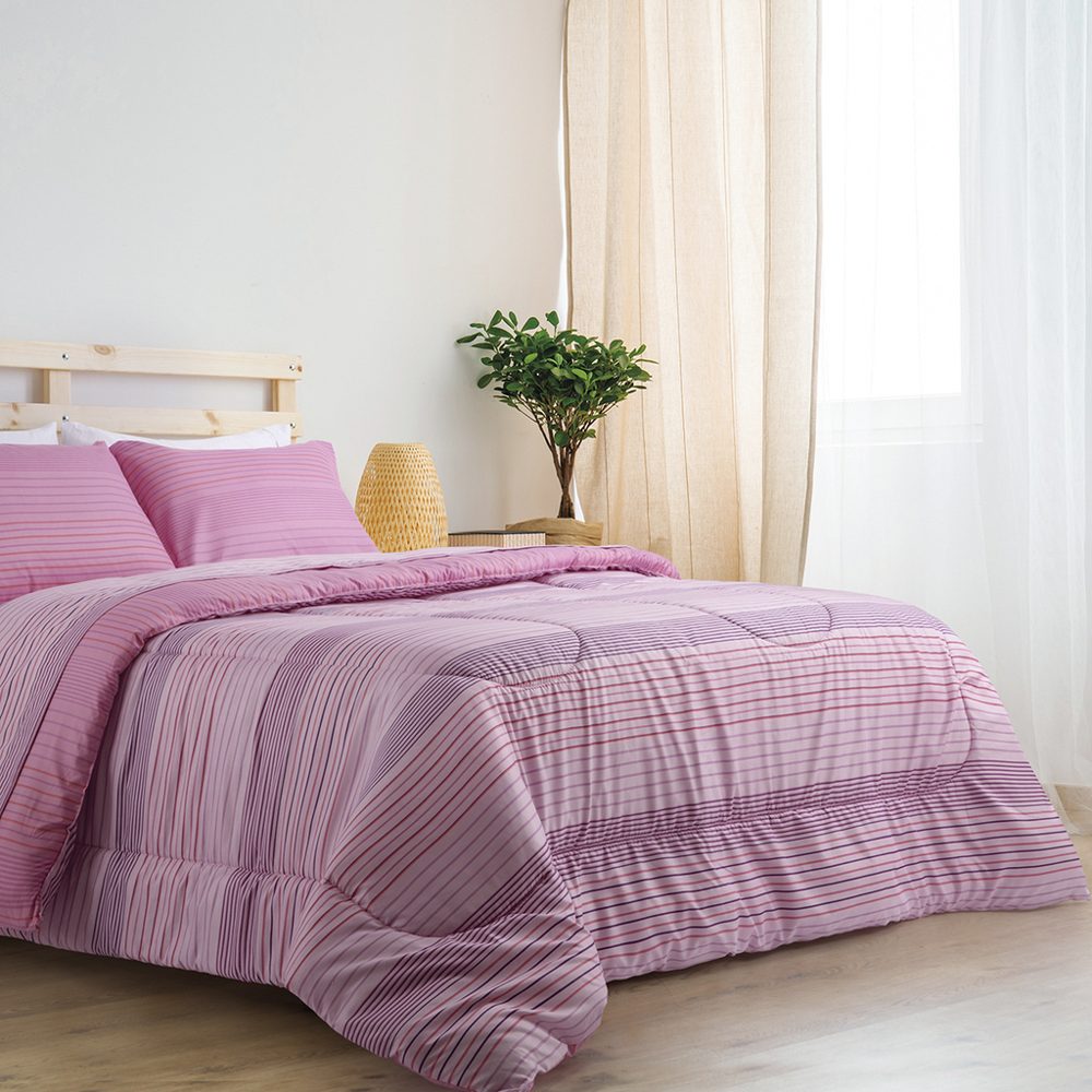 Acolchado 2 1/2 Plazas Estampado Premium Soft - Jean Cartier