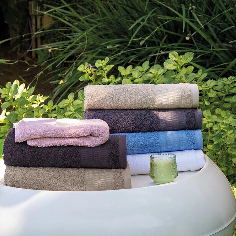 Juego de toalla y toallón 420 g/m² 100% Algodón Absorbente - Palette