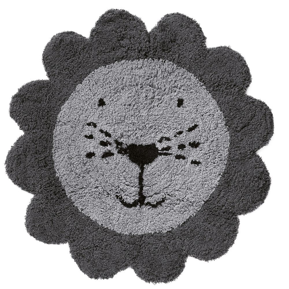 Alfombra de Baño Ambiente 55 cm 100% Algodón Léon Gris - Jean Cartier