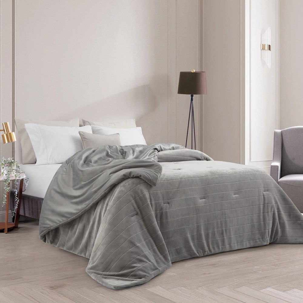 Edredón King Size Premium Súper Soft con Reverso de Microfleece - Jean Cartier