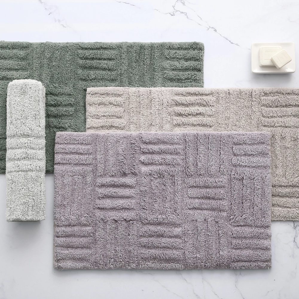 Alfombra de Baño 100% Algodón Absorbente y Suave - Jean Cartier
