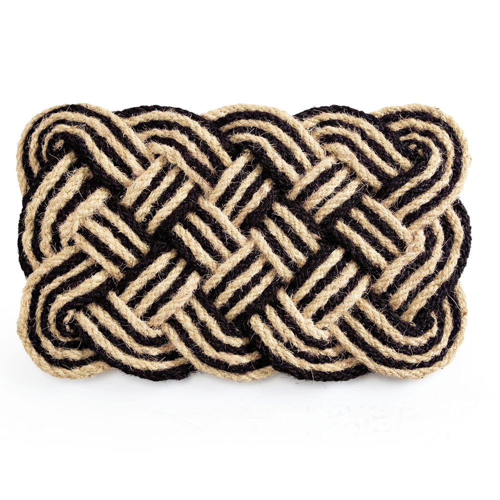 Alfombra Ambiente Trenzado Fibra de Coco 60x40 cm - Jean Cartier