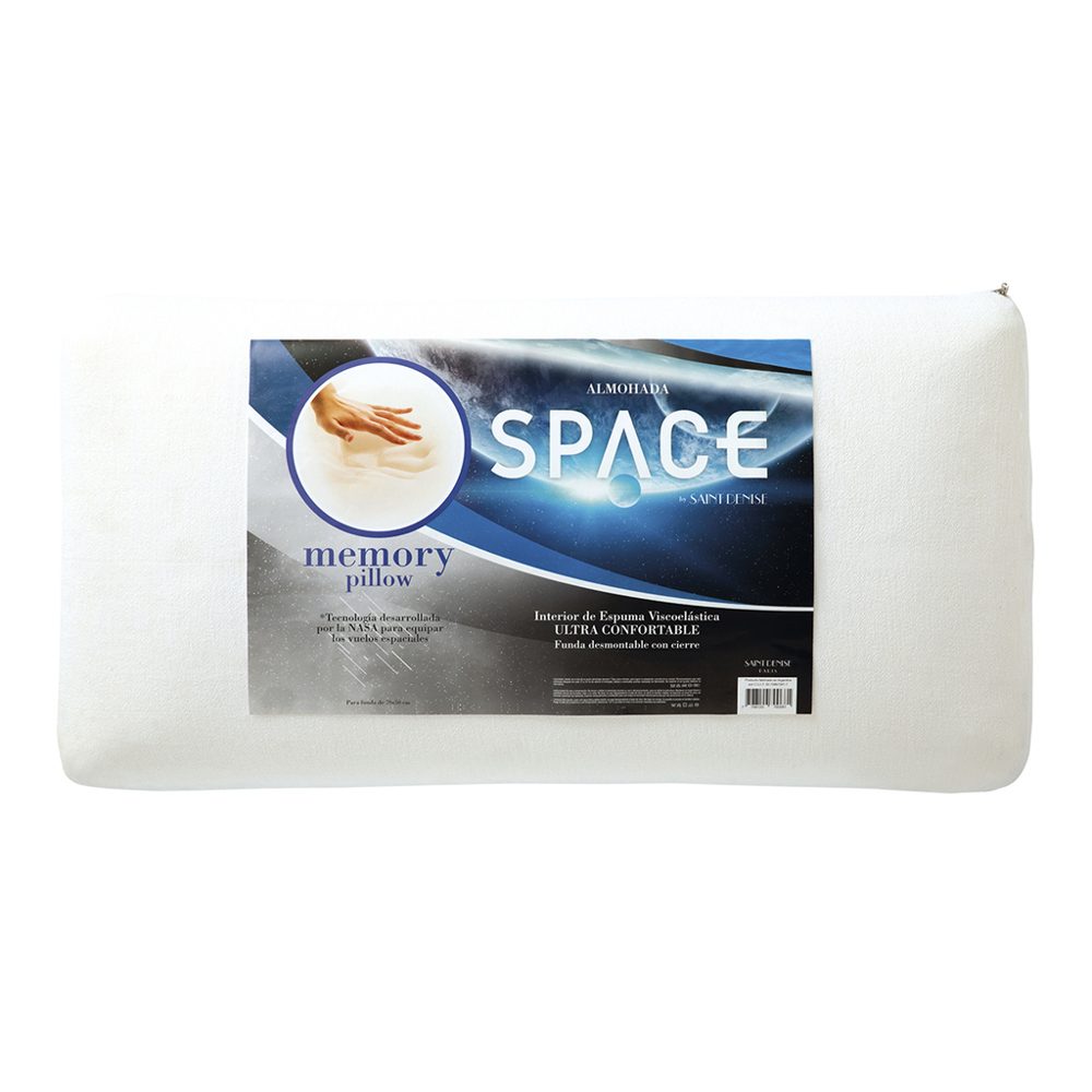 Almohada Viscoelástica 90x50 cm Space - Saint Denise