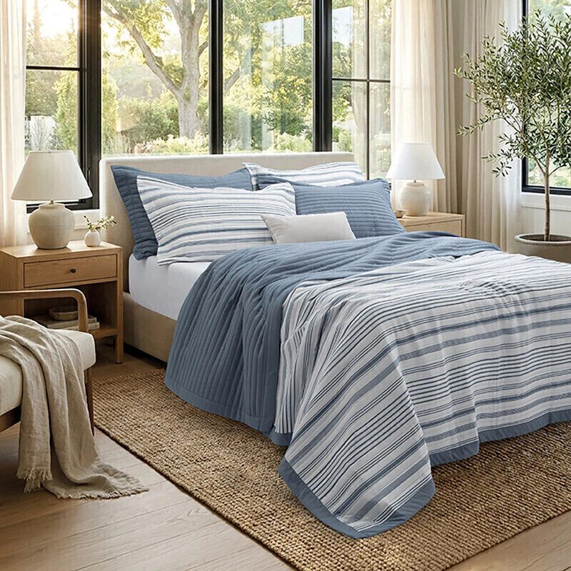 Kit Cover King Size Matelaseado Sonic con Fundas - Jean Cartier