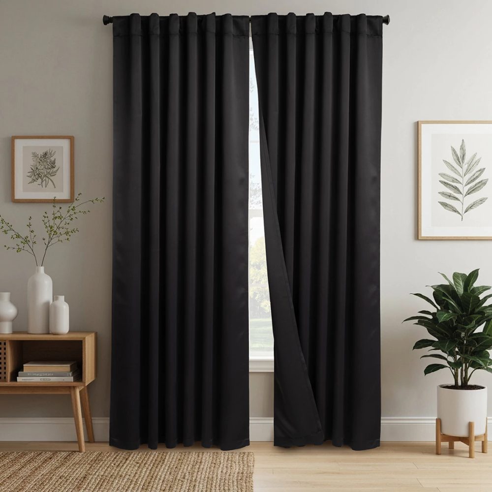 Juego De Cortinas BlackOut Alto Bloqueo de Luz 2 Paños - Jean Cartier